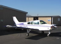 N837KT @ AJO - Deep Purple 1978 Beech C23 - by Steve Nation