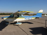 N2457L @ AJO - () Aircraft Inc. Watsonville, CA on tail (University of California colors!) - by Steve Nation