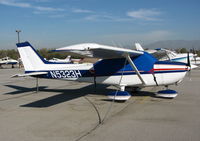 N5323H @ AJO - 1975 Cessna 172M with glass covered @ photographer friendly Corona Municipal airport, CA - by Steve Nation