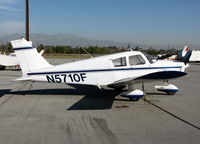N5710F @ AJO - 1968 Piper PA-28-140 'Cruiser' @ photographer friendly Corona Municipal airport, CA - by Steve Nation