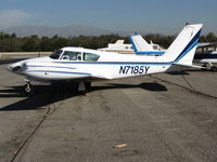N7185Y @ AJO - Very sharp 1963 Piper PA-30 Twin Comanche turns 35 @ photographer friendly Corona Municipal airport, CA - by Steve Nation
