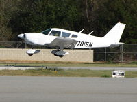 N7815N @ AJO - 1969 Piper PA-28-180 on final @ photographer friendly Corona Municipal airport, CA - by Steve Nation