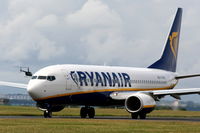 EI-EBG @ EGGP - Ryanair Boeing 737-8AS/WL - by Chris Hall