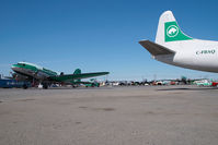 C-FBAQ @ CYZF - Buffalo Airways Lockheed Electra - by Dietmar Schreiber - VAP