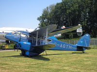 G-AGTM @ EHLE - Aviodrome Aviation Museum at Lelystad Airport , Melbourne Race Fly In - by Henk Geerlings