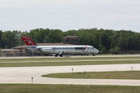 N925US @ TVC - NWA407 - KDTW-KTVC - Landing RWY 28