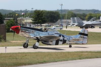 N751RB @ TVC - Glamorous Gal Taxi For Departure RWY 10 - by Mel II