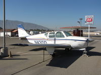 N43DD @ AJO - 1960 Beech 35-33 @ photographer friendly Corona Municipal Airport, CA - by Steve Nation