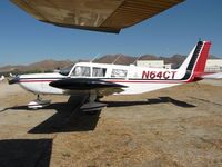 N64CT @ CA89 - 1968 Piper PA-32-300 Family Cruiser @ Skylark Airport (sod strip), Lake Elsinore, CA - by Steve Nation