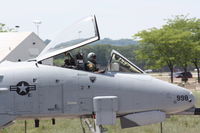 81-0998 @ TVC - From The 110th Fighter Wing, Battle Creek ANGB, Taxi To USCG Hangar - by Mel II