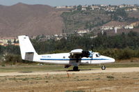 N923MA @ CA89 - 1968 de Havilland DHC-6-200 TWIN OTTER taxiing in @ Skylark Airport (sod strip), Lake Elsinore, CA - by Steve Nation