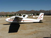 N5790S @ CA89 - Sailplane wannabe? 1967 Cessna U206B nice paint, no prop @ Skylark Airport (sod strip), Lake Elsinore, CA - by Steve Nation