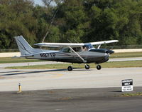 N97TP @ AJO - Rather sharp Cessna 172RG turning on to taxiway @ photographer friendly Corona Municipal Airport - by Steve Nation