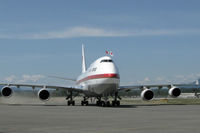 20-1102 @ YVR - Emperor of Japan arrives in Vancouver on his Canadian tour