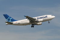C-GTSF @ EBBR - Flight TSC155 is taking off from rwy 07R
