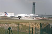 F-GUJA @ LFPG - on landing at CDG - by juju777