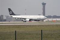 SU-GCK @ LFPG - on take-off at CDG whis new paint - by juju777