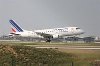 F-HBXB @ LFPG - on landing at CDG - by juju777