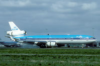PH-KCF @ EHAM - landing at Schiphol - by Joop de Groot