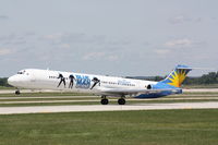 N408NV @ GRR - AAY758 - KGRR-KSFB - Departing RWY 26L - by Mel II