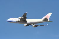 B-18720 @ KLAX - China Airlines Cargo Boeing 747-409F, B-18720 25L KLAX Departure - by Mark Kalfas
