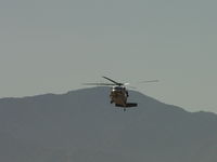 N190LA - Flaring out for landing - by Helicopterfriend