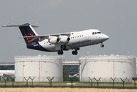 OO-DJR @ EBBR - Flight SN3139 is taking off from rwy 07R