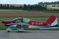 G-ILUA @ EGSU - G-ILUA at Duxford Airport