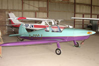 G-CCCJ @ EGNY - Hangared aircraft at Beverley