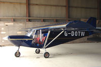G-DOTW @ EGNY - Hangared aircraft at Beverley