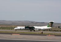 N501LX @ KBIL - DHC-8-400
