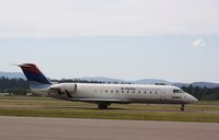 N408SW @ KGPI - CL-600-2B19 - by Mark Pasqualino