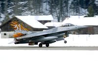 FA-87 @ LSMM - Rare appearance of a Belgian F-16 on Meiringen. It was there on invitation by the local Tiger unit FlSt 11 for the Meiringen open house.