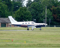 N557ML @ EGSC - Departing Cambridge - by Andy Parsons