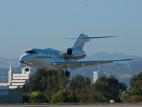 N521FP @ KSMO - N521FP arriving on RWY 21 - by Torsten Hoff