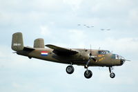 N320SQ @ EGSU - 42. B-25N Mitchell at Duxford Flying Legends Air Show July 09