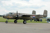 N320SQ @ EGSU - 1. B-25N Mitchell at Duxford Flying Legends Air Show July 09
