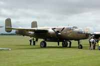 N320SQ @ EGSU - 5. B-25N Mitchell at Duxford Flying Legends Air Show July 09