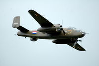 N320SQ @ EGSU - 43. B-25J-35 Mitchell at Duxford Flying Legends Air Show July 09