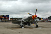 N167F @ EGSU - 'Old Crow'  at Duxford Flying Legends Air Show July 09