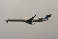 N800SK @ DFW - Delat Connection CL600 on approach to DFW - by Zane Adams