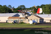 N94FS @ 7B9 - Landing at Ellington, CT - by Dave G