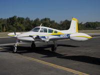 N1155 @ AJO - 1957 Cessna 310B @ photographer friendly Corona Municipal Airport, CA - by Steve Nation