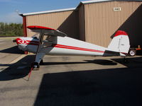 N2583K @ AJO - Sharp 1947 Luscombe 8A @ photographer friendly Corona Municipal Airport, CA - by Steve Nation