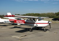 N3793J @ AJO - 1966 Cessna 150G @ photographer friendly Corona Municipal Airport, CA - by Steve Nation