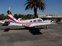 N4312F @ AJO - Universal Air Academy 1977 Piper PA-28-181 @ photographer friendly Corona Municipal Airport, CA - by Steve Nation