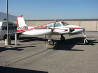 N4839B @ AJO - 1955 Cessna 310 @ photographer friendly Corona Municipal Airport, CA - by Steve Nation