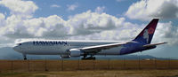 N581HA @ HNL - Hawaiian Flight 18 Taxiing out to 8R at Honolulu Intl for it's flight to Las Vegas.
