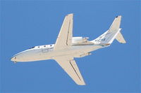 N121EZ @ KPSP - BEECH 400A, N121EZ on approach to KPSP - by Mark Kalfas