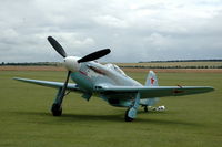 D-FJAK @ EGSU - 3. D-FJAK at Duxford Flying Legends Air Show July 09